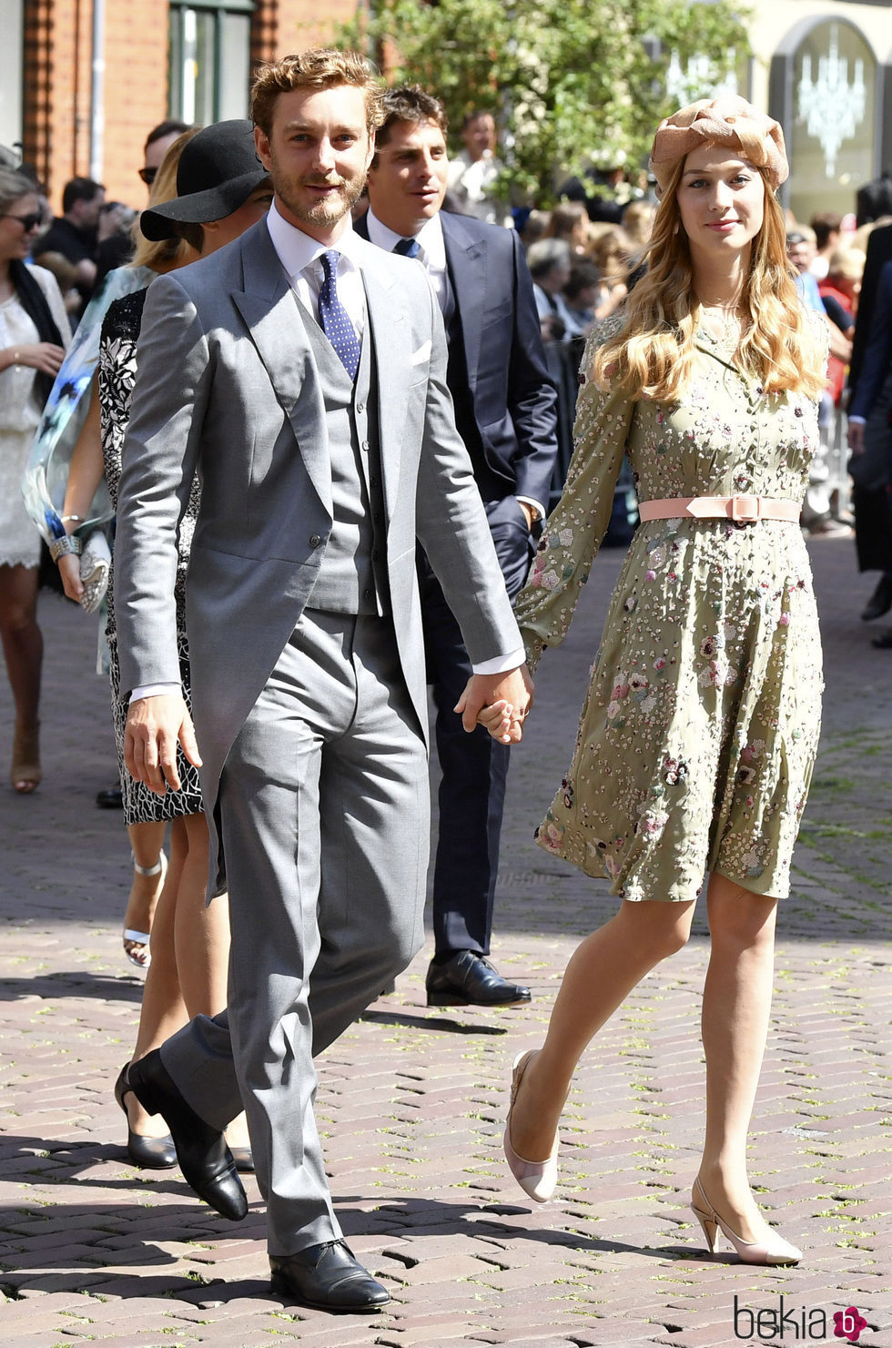 Pierre Casiraghi y Beatrice Borromeo en la boda de Ernst August de Hannover