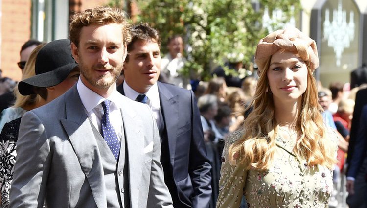 Pierre Casiraghi y Beatrice Borromeo en la boda de Ernst August de Hannover