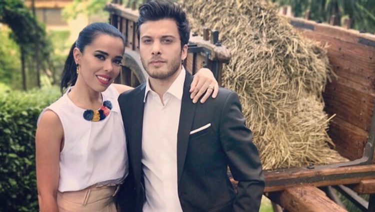 Beatriz Luengo y Blas Cantó en una boda