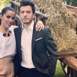 Beatriz Luengo y Blas Cantó en una boda