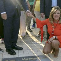 Terelu Campos durante el acto del 'Marengo de Oro'