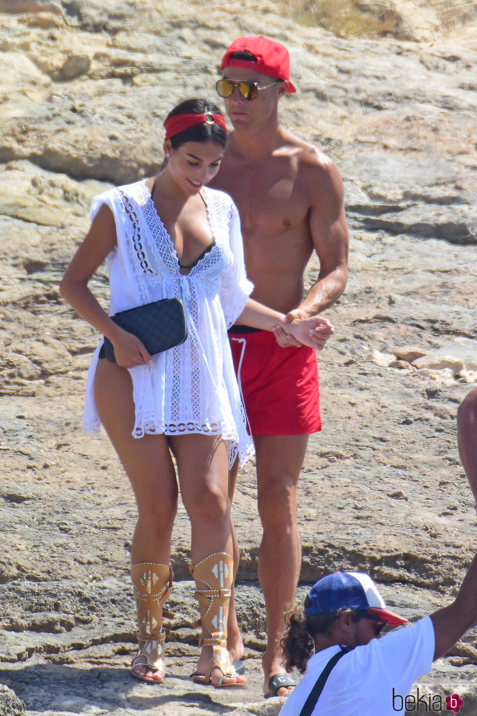 Cristiano Ronaldo y Georgina Rodríguez en Formentera