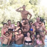 Cristiano Ronaldo presume de familia en vacaciones