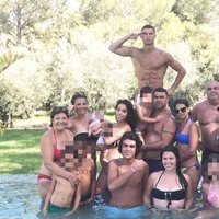 Cristiano Ronaldo presume de familia en vacaciones