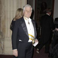 El Duque de Alba en la cena de los Reyes Felipe y Letizia en Guildhall