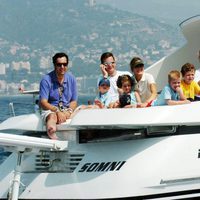 La Reina Sofía, la Reina Letizia, Froilán, Victoria de Marichalar, Jaime de Marichalar, Iñaki Urdangarin, Juan Urdangarin y Pablo Urdangarin en Mallorca