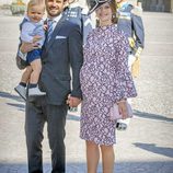 Sofia Hellqvist presume de embarazo junto a Carlos Felipe de Suecia y su hijo Alejandro en el 40 cumpleaños de Victoria de Suecia