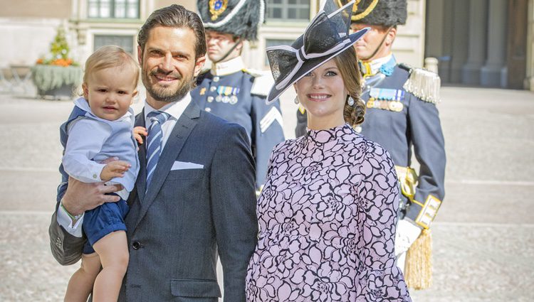 Sofia Hellqvist presume de embarazo junto a Carlos Felipe de Suecia y su hijo Alejandro en el 40 cumpleaños de Victoria de Suecia