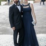 El actor Alberto Amarilla en la boda de Canco Rodríguez