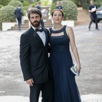 El actor Alberto Amarilla en la boda de Canco Rodríguez