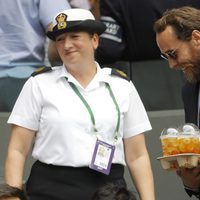 James Middleton en al final masculina de Wimbledon 2017