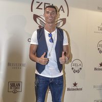 Cristiano Ronaldo recibio en su nuevo restaurante de Ibiza