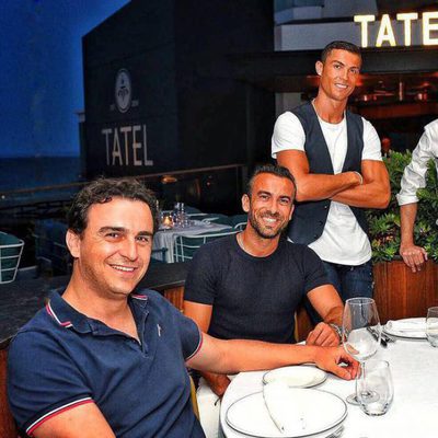 Famosos en el nuevo restaurante de Cristiano Ronaldo en Ibiza