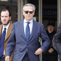 Miguel Blesa a la salida del juicio por las tarjetas black