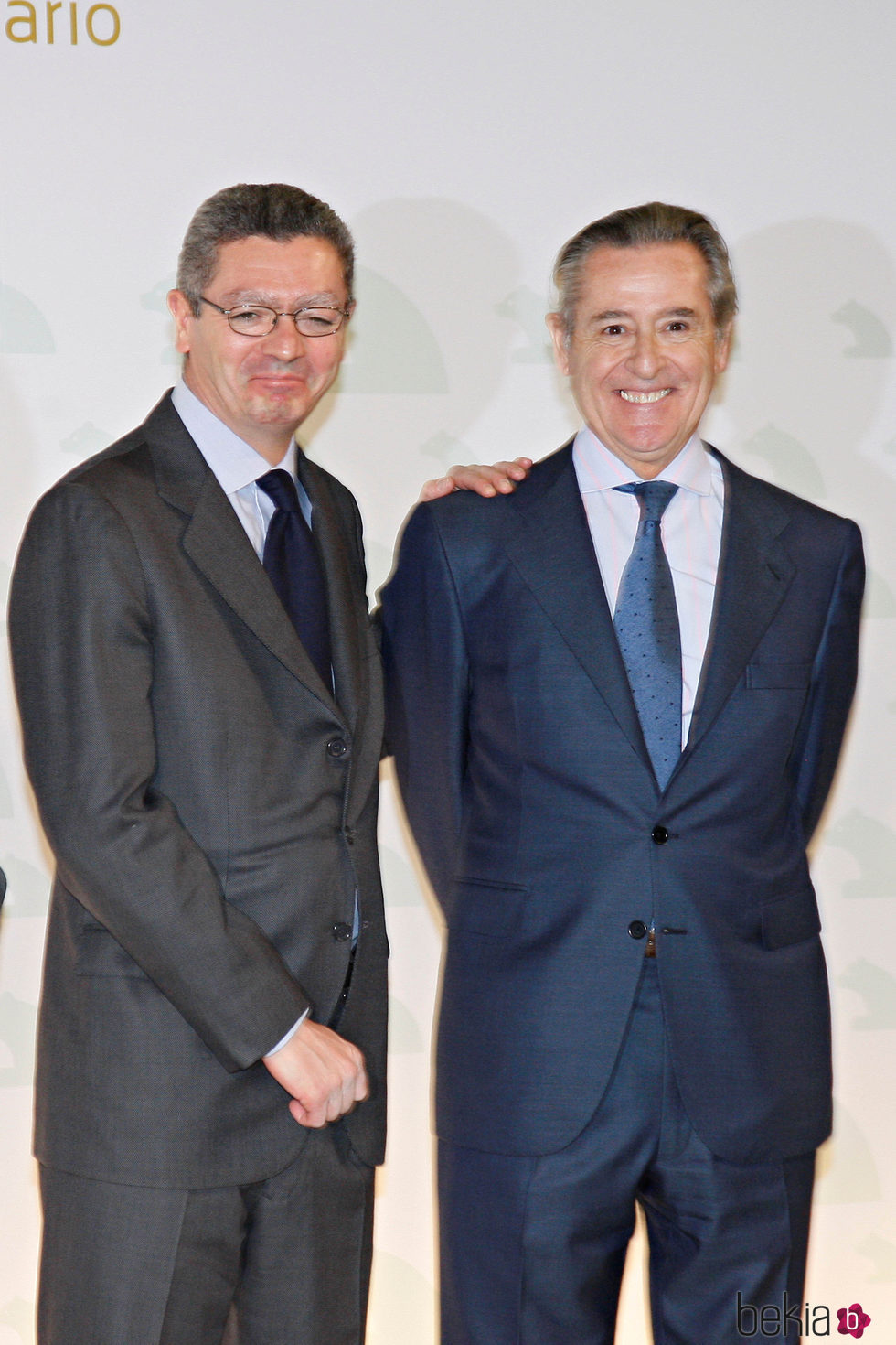 Alberto Ruiz Gallardón y Miguel Blesa