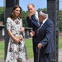 Los Duques de Cambridge visitan el campo de concentración Stutthof en Polonia