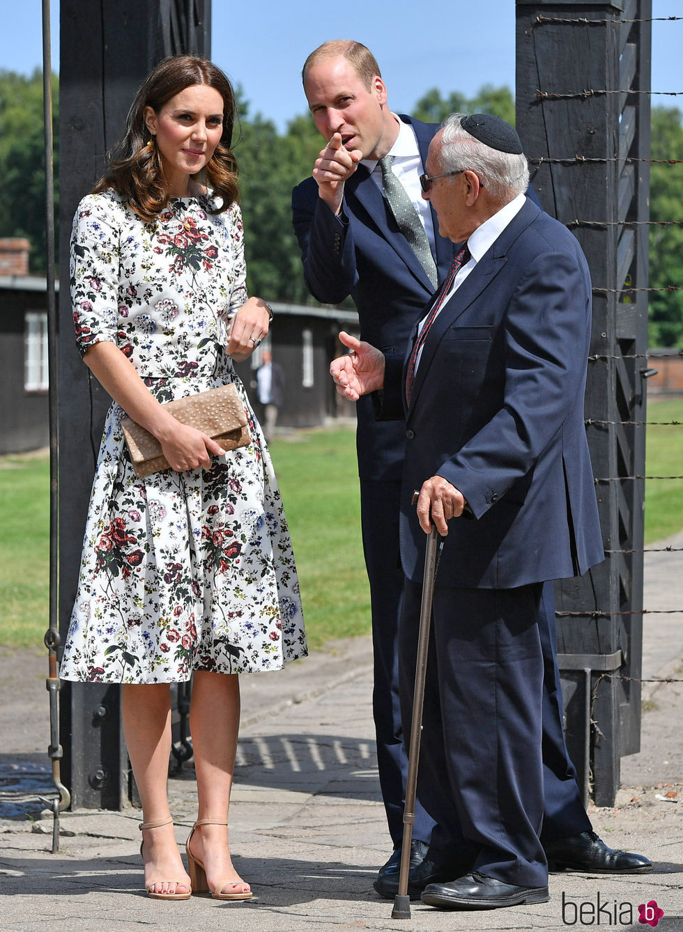 Los Duques de Cambridge visitan el campo de concentración Stutthof en Polonia