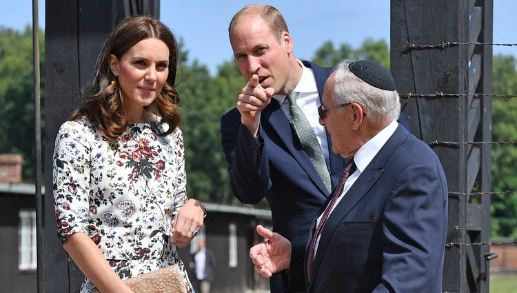 Los Duques de Cambridge visitan el campo de concentración Stutthof en Polonia