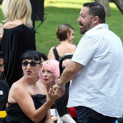 Rossy de Palma y Pepón Nieto en el homenaje a David Delfín