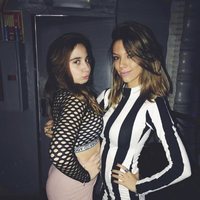 Andrea Janeiro con Alejandra Rubio, hija de Terelu Campos