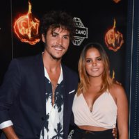 Kiko Jiménez y Gloria Camila  en la fiesta de la final de 'Supervivientes 2017'