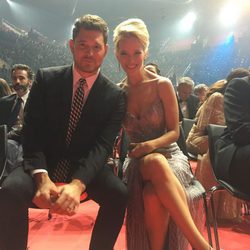 Luisana Lopilato y Michael Bublé en los Premios Platino 2017