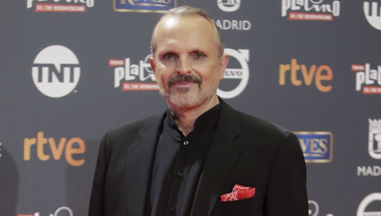 Miguel Bosé en los Premios Platino 2017