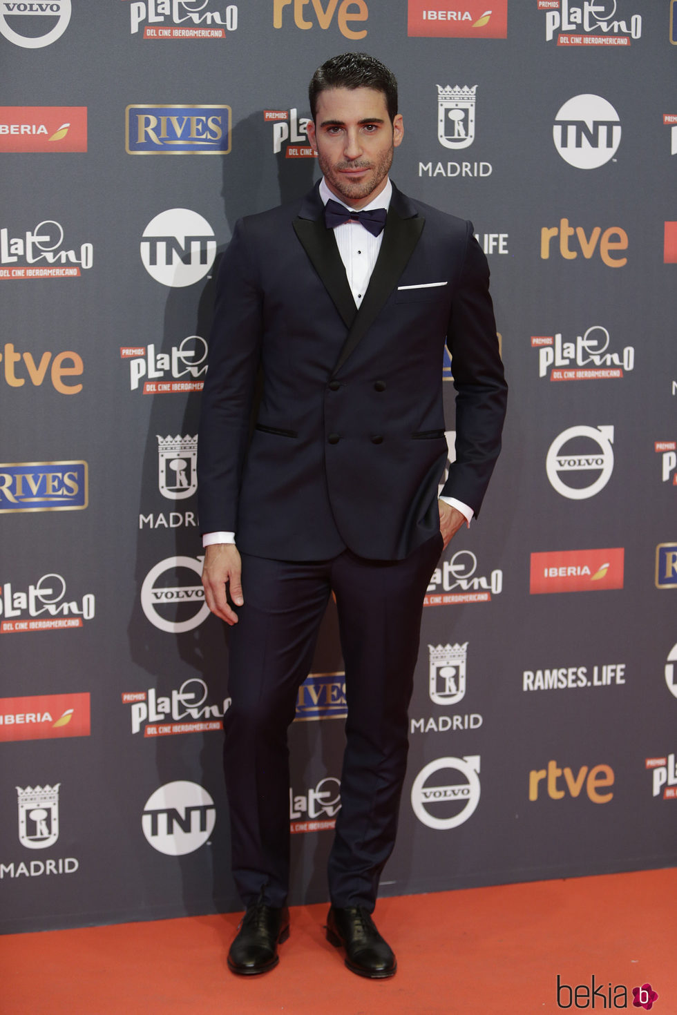 Miguel Ángel Silvestre en los Premios Platino 2017