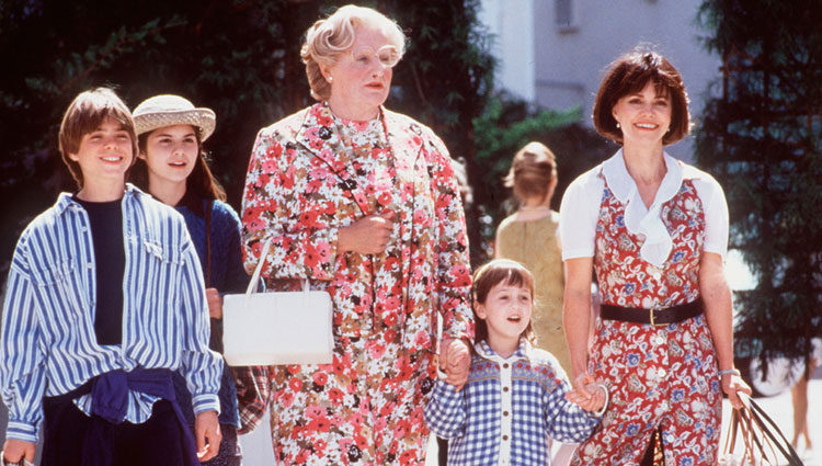 Mara Wilson en un fotograma de 'Señora Doubtfire'