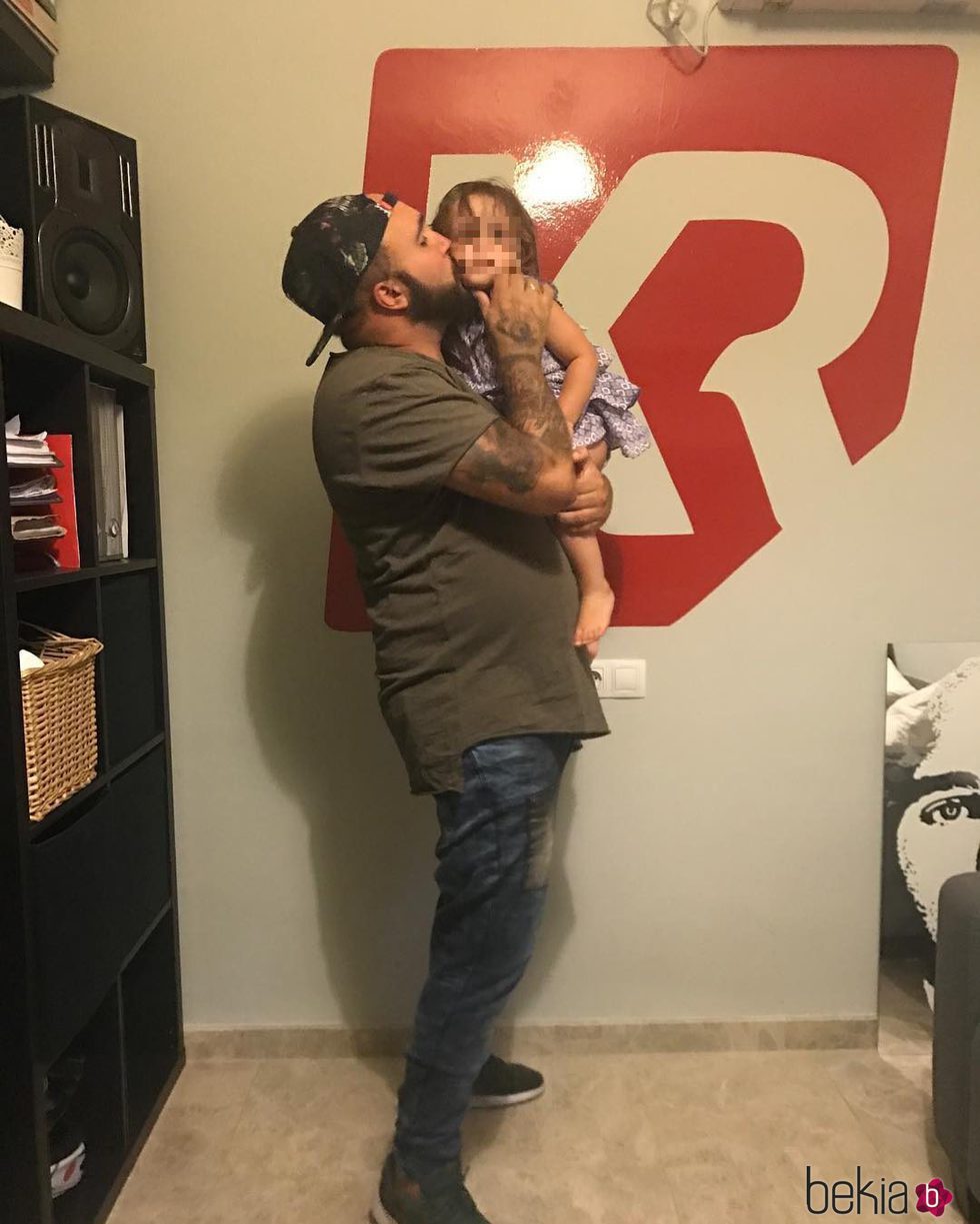 Kiko Rivera junto a su hija Ana Rivera, a la que adora