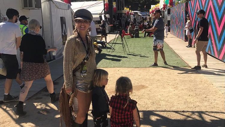 Elsa Pataky disdruta con sus hijos de 'Splendour in the Grass'