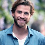 Liam Hemsworth en el rodaje de su nueva película