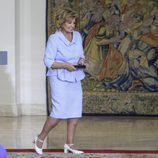 María Teresa Campos recogiendo la Medalla de Oro al Mérito en el Trabajo