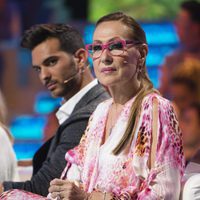 Rosa Benito muy atenta en el debate final de 'Supervivientes 2017'