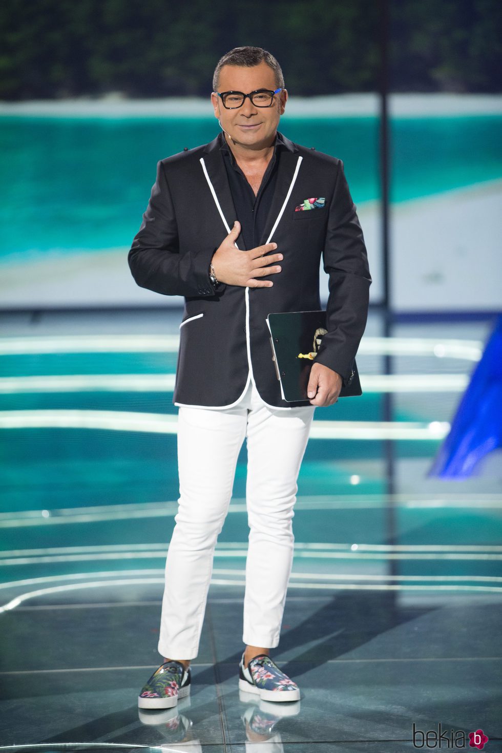 Jorge Javier Vázquez en el debate final de 'Supervivientes 2017'