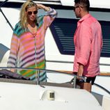 Carla Pereyra y Diego Simeone en Formentera