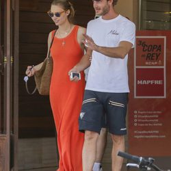 Pierre Casiraghi y Beatrice Borromeo en la Copa del Rey de Vela de Mallorca