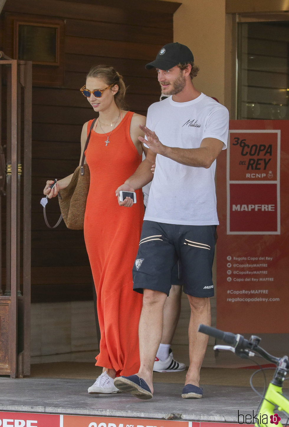 Pierre Casiraghi y Beatrice Borromeo en la Copa del Rey de Vela de Mallorca