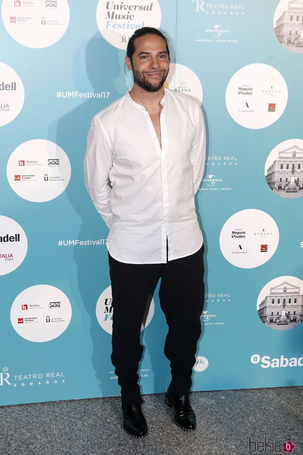 Joaquín Cortés en el concierto de Luis Fonsi en Madrid