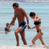 Tini Stoessel y Pepe Barroso Junior disfrutando de Formentera