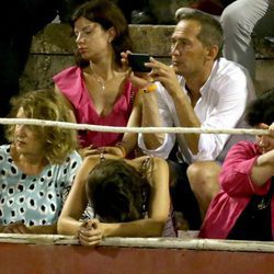 Eva González, abatida en la corrida de toros nocturna de Palma