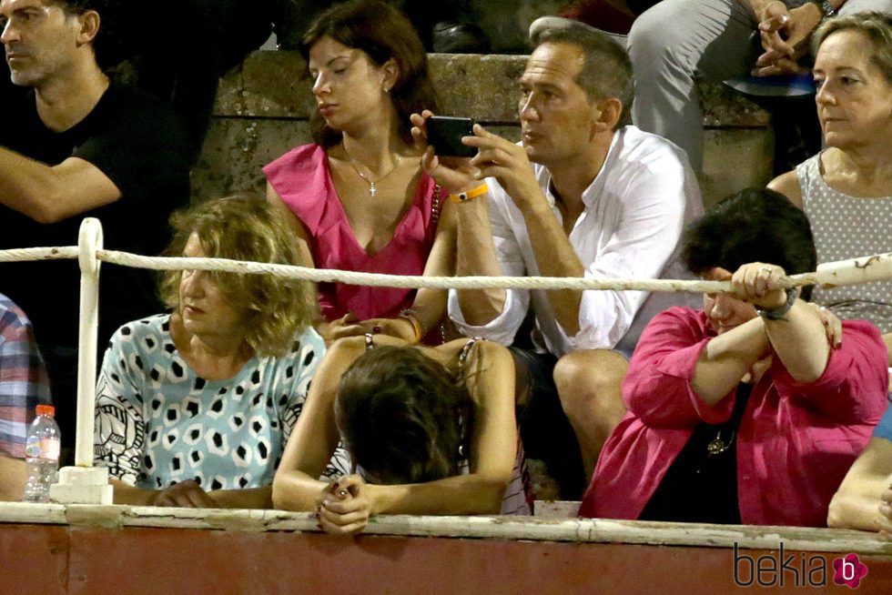 Eva González, abatida en la corrida de toros nocturna de Palma