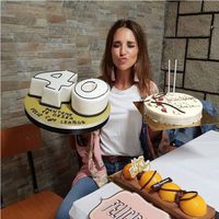 Paula Echevarría celebrando su 40 cumpleaños