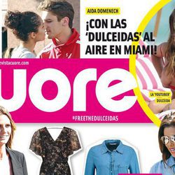 Dulceida en topless en la portada de Cuore