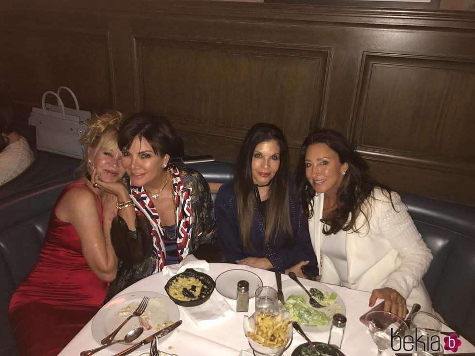 Melanie Griffith celebra su cumpleaños con Kris Jenner y dos amigas más