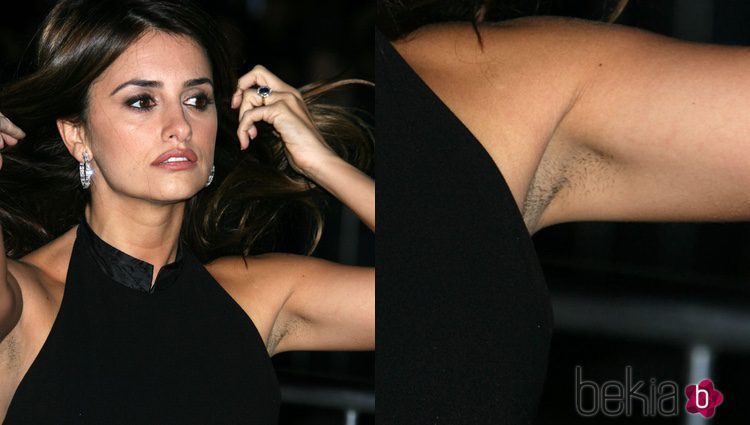 Penélope Cruz sin depilar