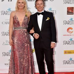 Valeria Mazza y Alejandro Gravier en la Gala Starlite 2017 en Marbella