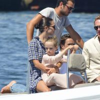 Jennifer Connelly en Formentera con su familia en 2017