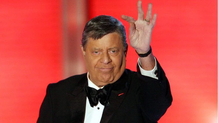 Jerry Lewis durante los Premios Goldene Kamera 2006