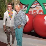 Marco Ferri y Marc Ostarcevic en la fiesta 'Flower Power Pacha Ibiza' 2017